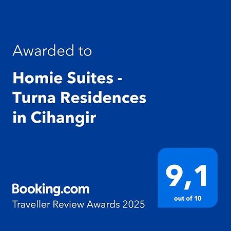 Homie Suites - Turna Residences In Cihangir İstanbul Dış mekan fotoğraf