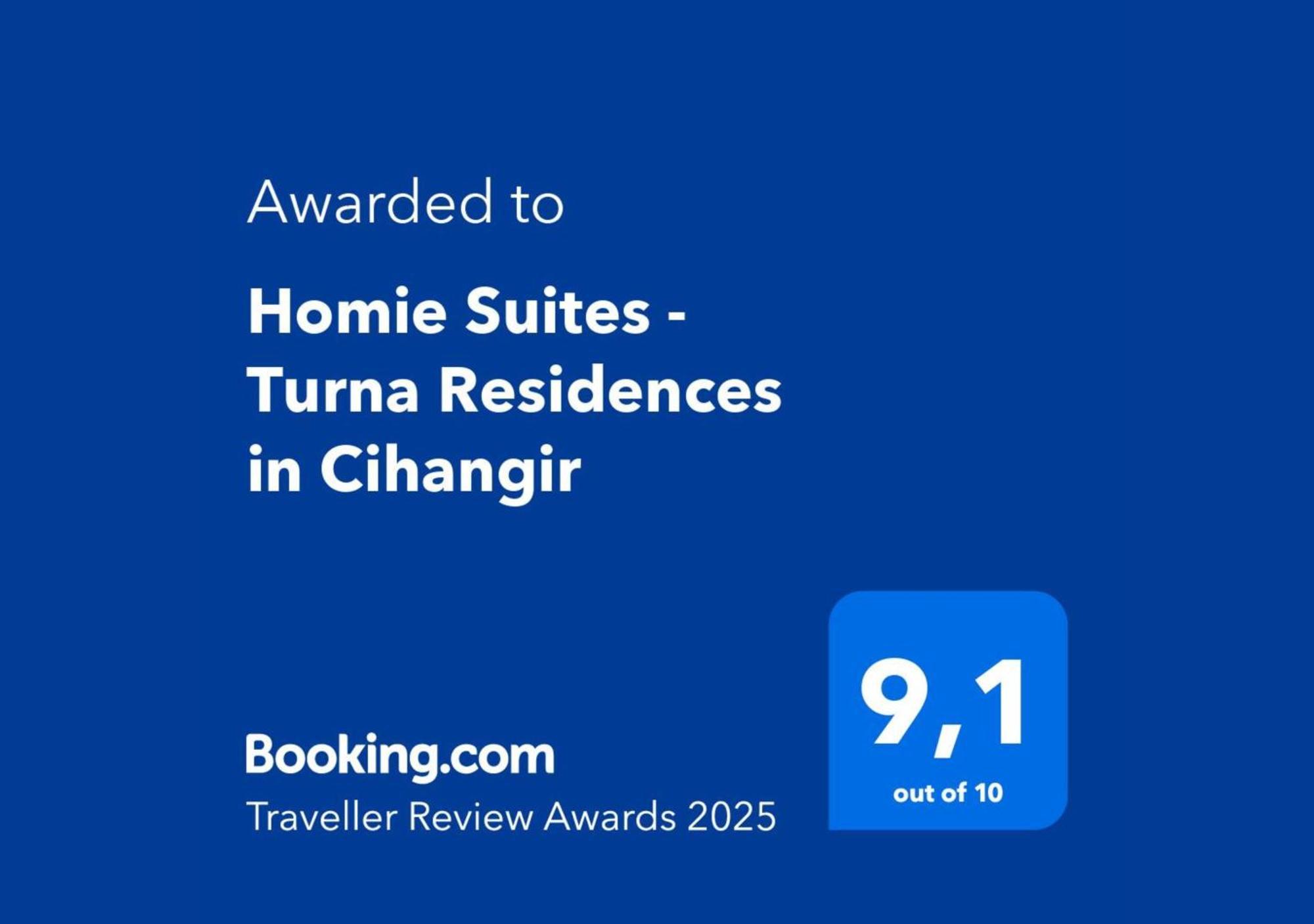Homie Suites - Turna Residences In Cihangir İstanbul Dış mekan fotoğraf